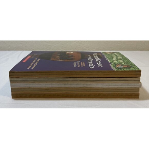 Lot of 5 Magic Treehouse Research Guides Mary Pope Osborne Greece Rome Castles - Picture 5 of 10